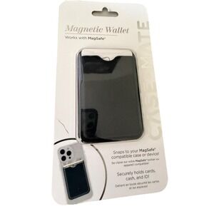 Case-Mate Card Holder Wallet with MagSafe - Black